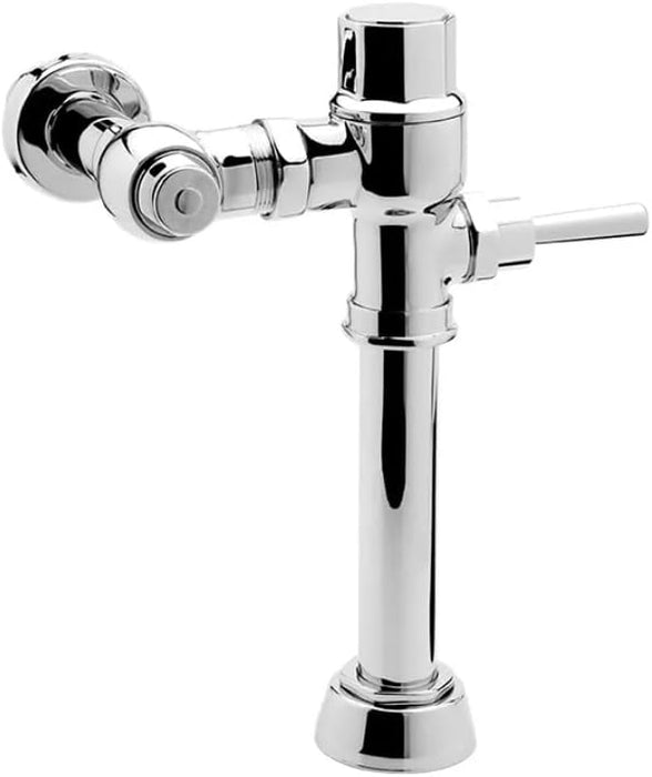 Helvex Fluxometro De Manija Para Taza Acabado Cromo Modelo 110-38-3.5