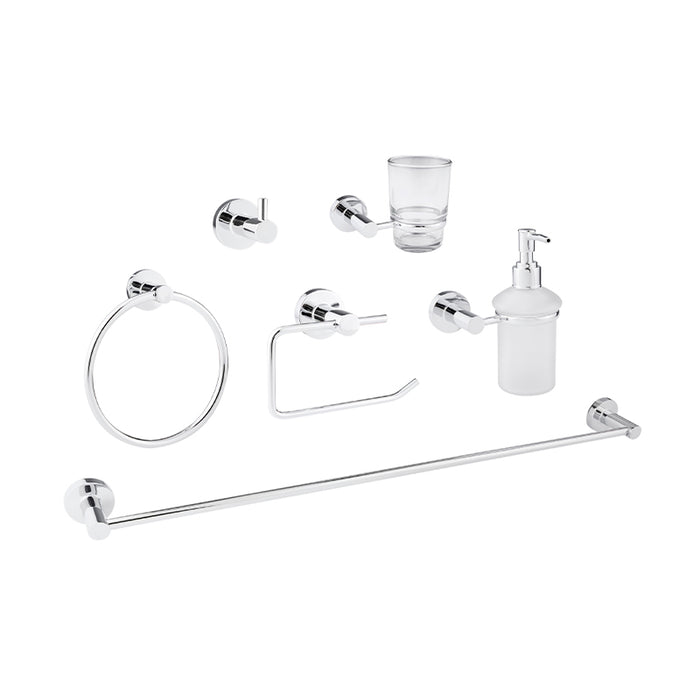 Dica Juego de Accesorios 6 Piezas Modelo 3200 Acabado Cromo