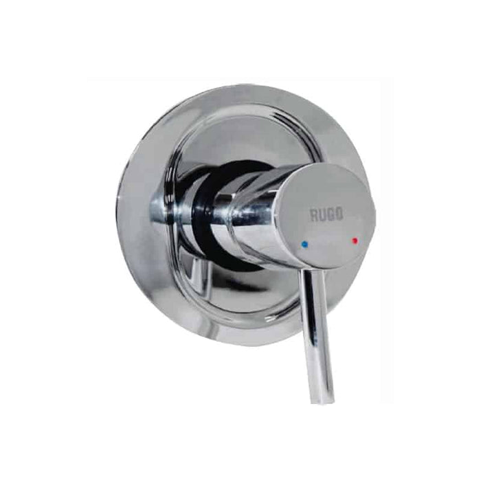 Rugo Mezcladora Para Regadera De Empotrar Acabado Cromo Modelo 37-MPL