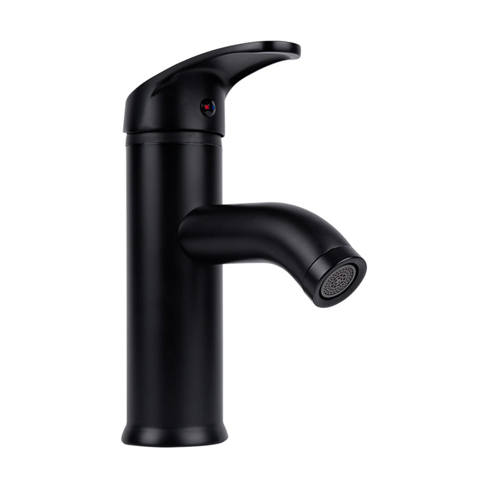 Dica Monomando Corto Para Lavabo Modelo 4434.2 Color Negro