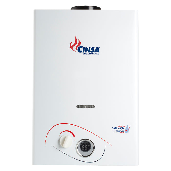 Cinsa Boiler Calentador De Agua Instantáneo Para 1 Servicio CIN-06 B