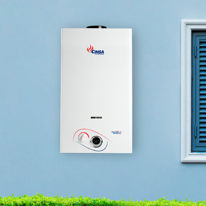 Cinsa Boiler Calentador De Agua Instantáneo Para 1 Servicio CIN-13B