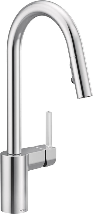 Moen Monomanco Para Fregadero Con Rociador Acabado Cromado Modelo 7565