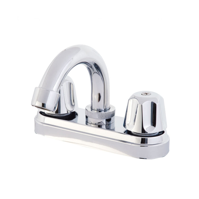 Dica Mezcladora Para Lavabo Tipo Bar 4" Con Cubierta y Manerales Modelo 4040