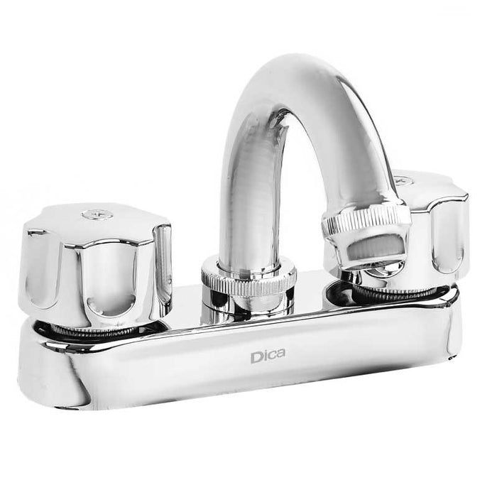 Dica Mezcladora Para Lavabo Tipo Bar 4 Pulgadas Acabado Cromo Modelo 4048BARV