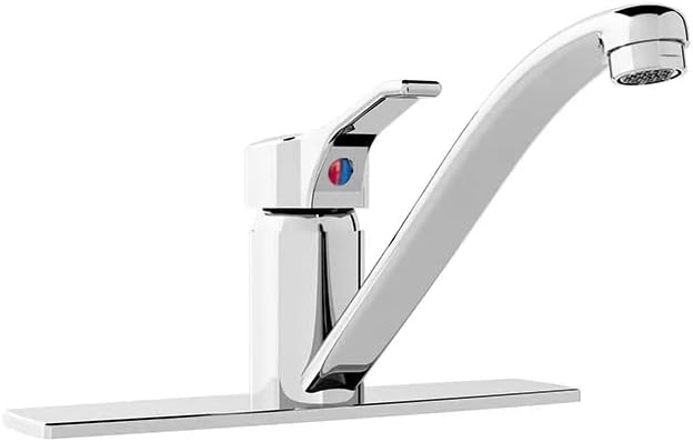 Helvex Monomando Para Fregadero Novus Acabado Cromo Modelo E-34