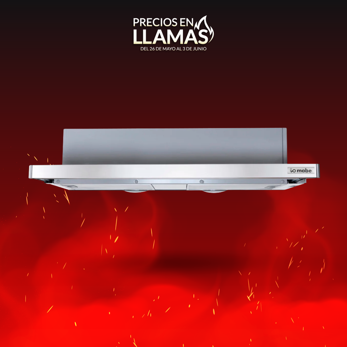 Campana de pared 80 cm Inoxidable Io MABE - IOT8002I1