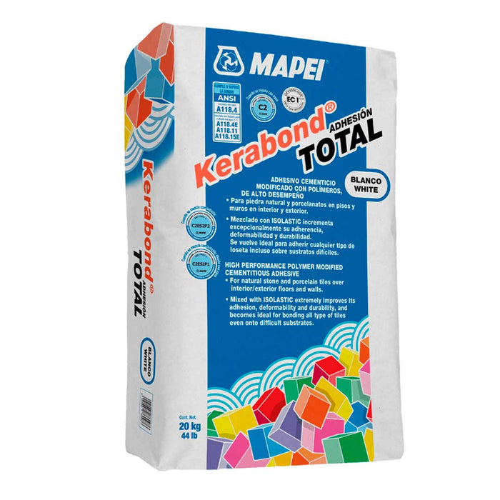 Kerabond Total Mapei Saco 20kg Color blanco