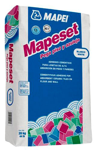 Mapeset Mapei Saco 20kg Color blanco