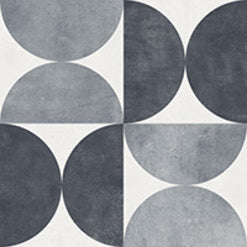 Daltile Piso Kalei Dot Caja (2.11268) 37x37cm Color Negro Modelo ZKL8