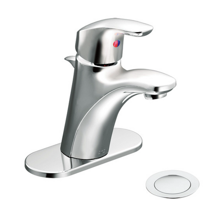 Moen Monomando Para Lavabo Acabado Cromo Baystone Modelo CA42712