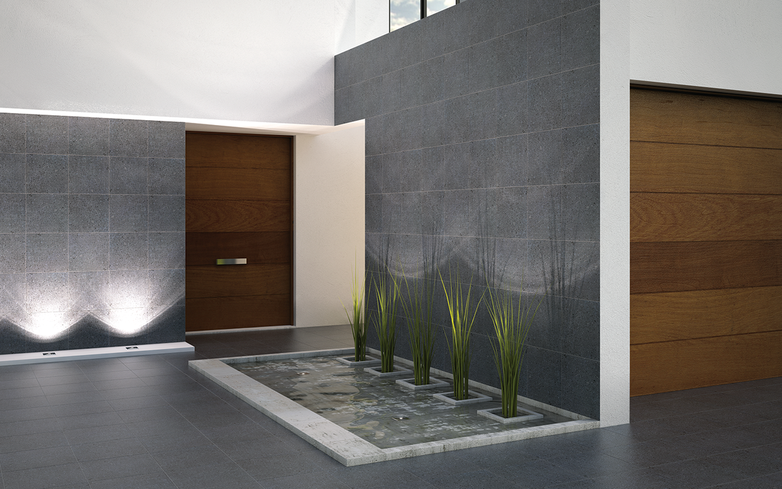Piso Cantera Vitromex 45x45 Color Grifito