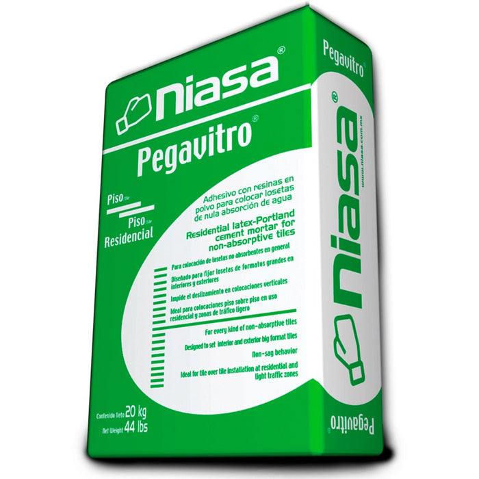 Bulto Pegavitro NIASA 20 kg Colo Blanco
