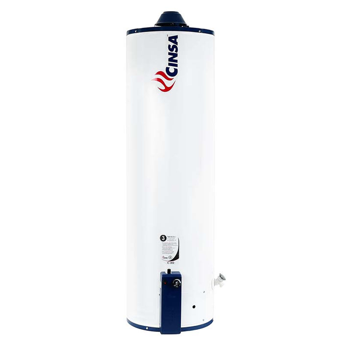 Cinsa Boiler Calentador de Agua De Deposito Para 3 Servicios C-302
