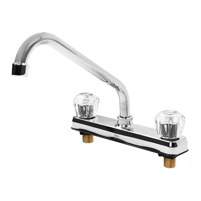 Dica Mezcladora Para Fregadero 8 Pulgadas Acabado Cromado Modelo 4318A