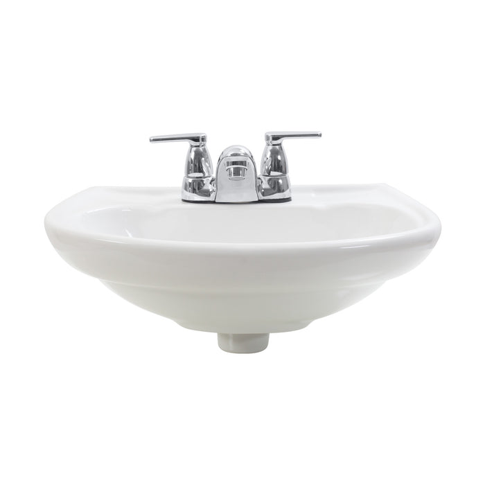 Lavabo Para Baño Corona Civic 4 Avant blanco