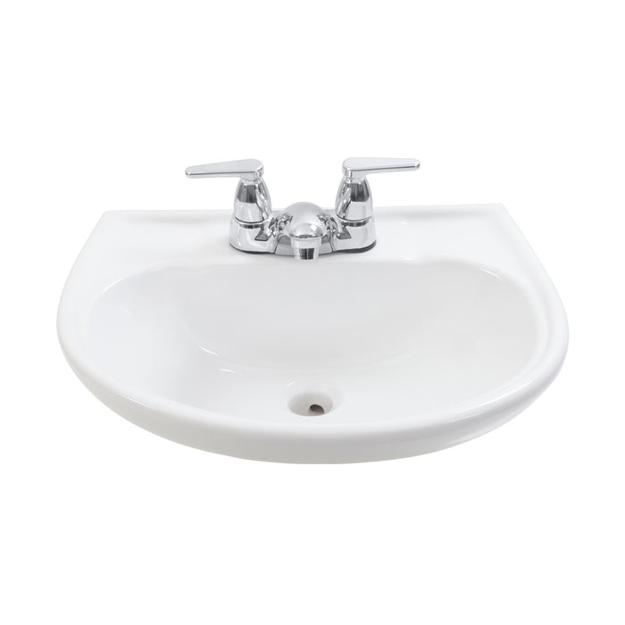 Lavabo Para Baño Corona Civic 4 Avant blanco
