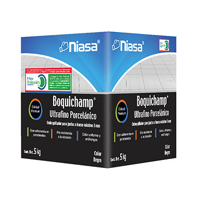 Boquilla Fina Niasa Boquichamp Color Negro 5kg