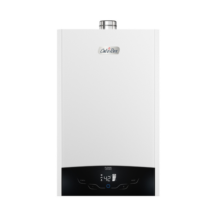 Calorex Boiler Calentador De Agua Instantáneo Para 5 Servicios Plenus Advance 28