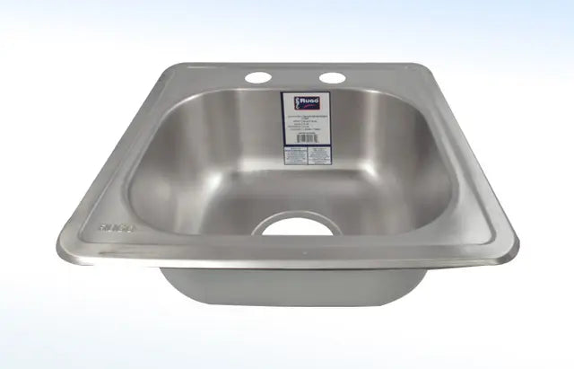 Tarja de Acero Inoxidable 304 Rugo 10-TB 38 x 38 cm
