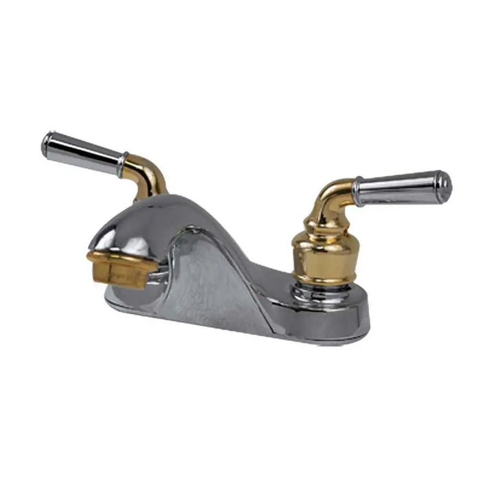 Mezcladora para Lavabo 4″ Latón Cromado – Duomando – Alta Durabilidad