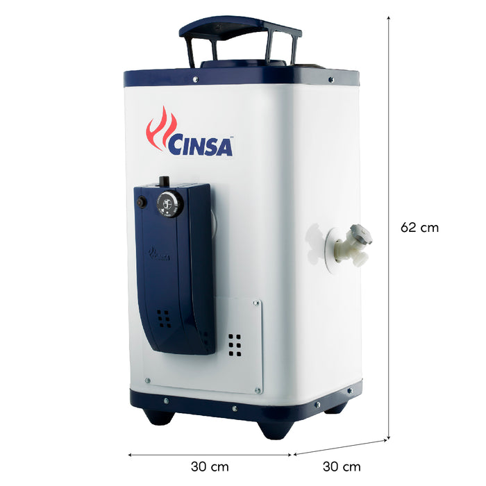 Cinsa Boiler Calentador de Agua De Paso Para 1½ Servicios CDP-09