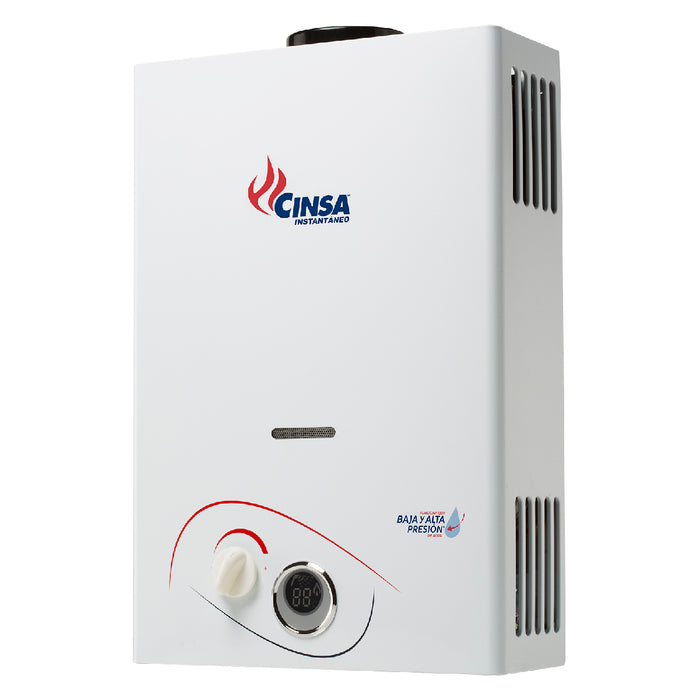 Cinsa Boiler Calentador De Agua Instantáneo Para 1 Servicio CIN-06 B