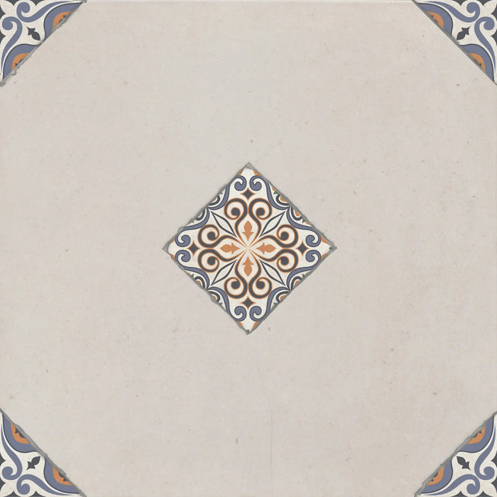 Piso Symbol Greige Modelo ZSY6, cerámico 37 x 37 cm