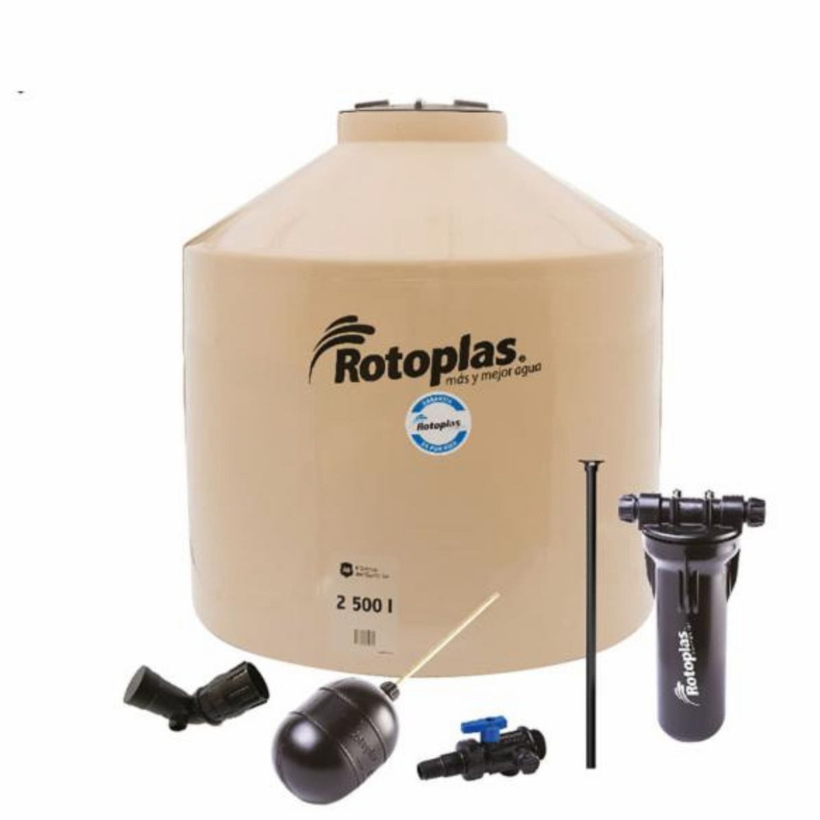 Tinaco Rotoplas con Garantía de por Vida | Capacidades de 450L a 2500L ...