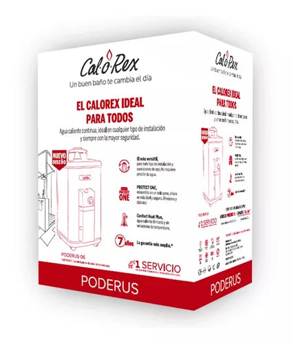 CALOREX CALENTADOR PASO PODERUS 06 G2 G-NAT