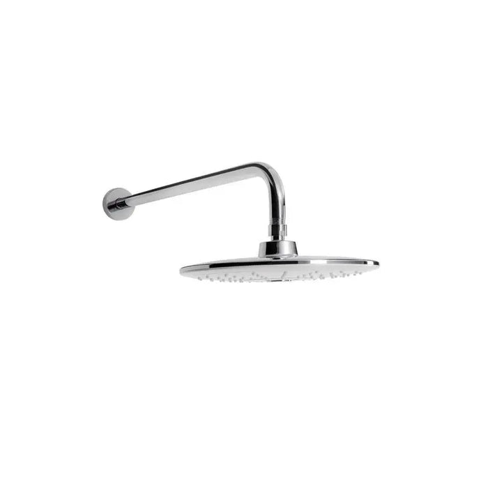 Regadera Helvex Redonda Multichorro Con Brazo Y Chapetón H-3302-c/b Cromo