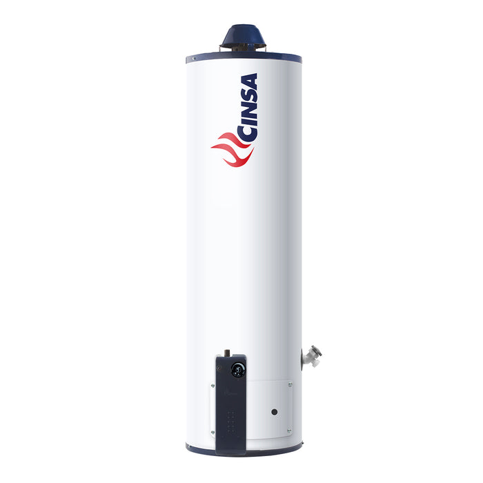Boiler Calentador de Agua Automático a Gas-LP Cinsa C-302: 106 Litros para 3 Servicios