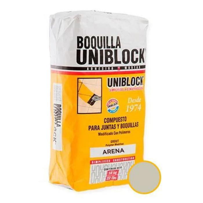 Boquilla Uniblock Colo Arena Saco de 10 kg